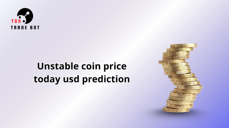 Unstable coin price today usd prediction